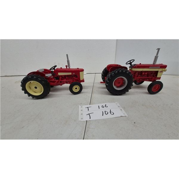 International Harvester 330 Utility and 460 Die-Cast Toy Tractors