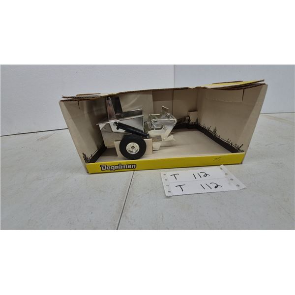 Degelman R570S Rock Picker Anniversary Scale Model by Scale Models in Original Display
