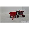 Image 4 : Massey Ferguson 175 Diesel Die-Cast Tractor with Massey Ferguson Branded metal Wagon
