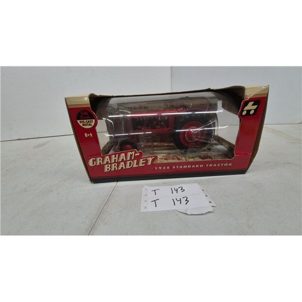 Graham-Bradley 1938 Standard Tractor 1/16 Scale Die-Cast Metal Model by Die-Cast Promotions