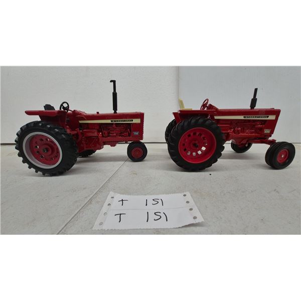 International Farmall 756 and 856 Die-Cast Toy Tractors, 1967-1969