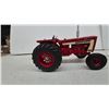 Image 3 : Teeswater Farmall 806 and International 756 Die-Cast Model Tractors with White Side Panels