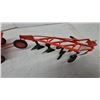 Image 3 : Ertl Case Toy Farm Implement Set: of Set of 3 Gravity Wagon, 4-Bottom Moldboard Plow and Disc