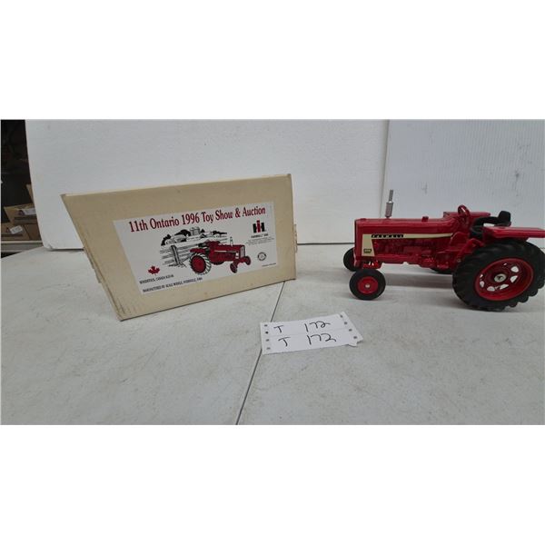 Farmall 656 Diesel Die-Cast Tractor, 11th Ontario 1996 Toy Show and Auction Edition