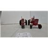 Image 4 : Farmall 806 and International 856 Narrow Front Die-Cast Toy Tractors