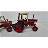 Image 2 : International Harvester 1456 Turbo and 1486 Die-Cast Model Tractors with Cabs and Duals. Die-Cast