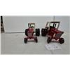 Image 4 : International Harvester 1456 Turbo and 1486 Die-Cast Model Tractors with Cabs and Duals. Die-Cast