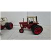 Image 6 : International Harvester 1456 Turbo and 1486 Die-Cast Model Tractors with Cabs and Duals. Die-Cast