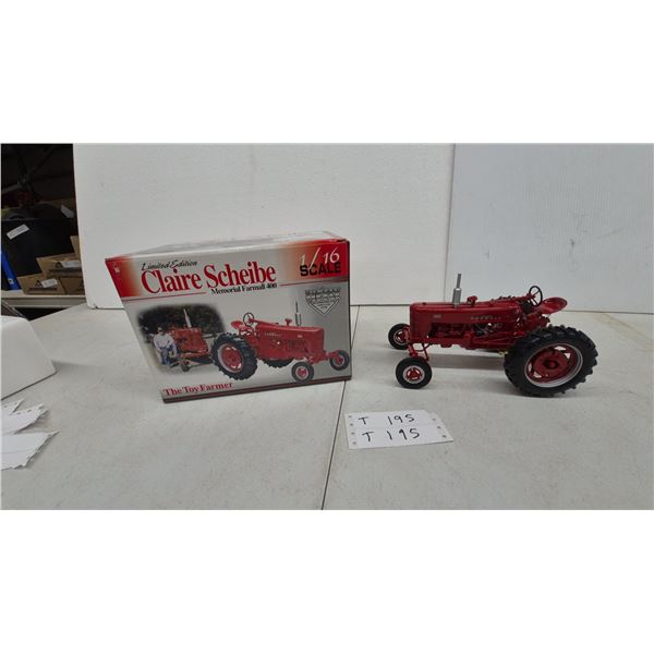 Claire Scheibe Memorial Farmall 400 Limited Edition 1/16 Scale Die-Cast Tractor by The Toy Farmer