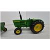 Image 6 : John Deere 5020 Diesel Die-Cast Toy Tractor with Matching metal JD Gravity Wagon. 1/16 Scale.