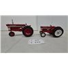 Image 1 : Farmall 560 and International 340 Utility Die-Cast Model Tractors