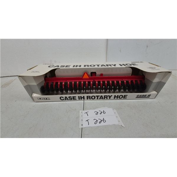 Ertl Case IH Rotary Hoe 1/16 Scale Die-Cast/plastic Metal Toy