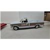 Image 6 : Ertl Case IH Ford F-Series Pickup Truck Die-Cast and metal Red Tandem Axle Flatbed Equipment