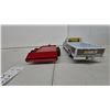 Image 8 : Ertl Case IH Ford F-Series Pickup Truck Die-Cast and metal Red Tandem Axle Flatbed Equipment