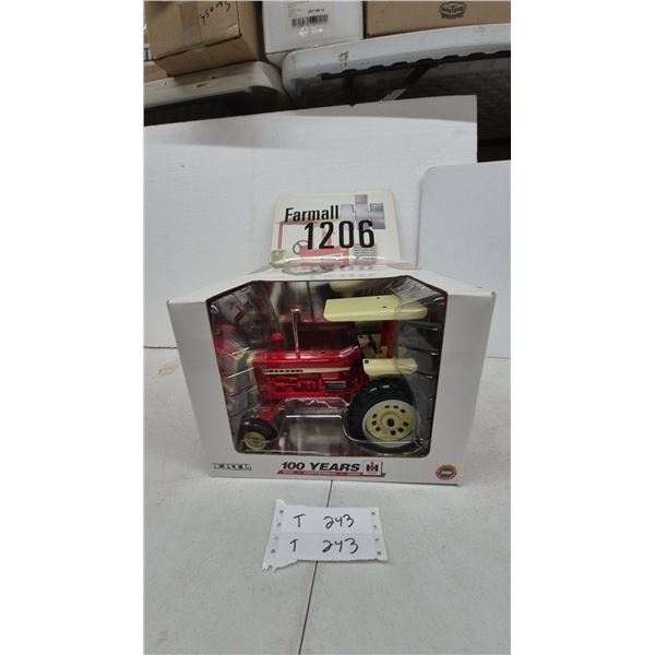 Ertl Farmall 1206 Turbo Die-Cast Tractor, IH 100 Years Centennial 1902-2002 Edition