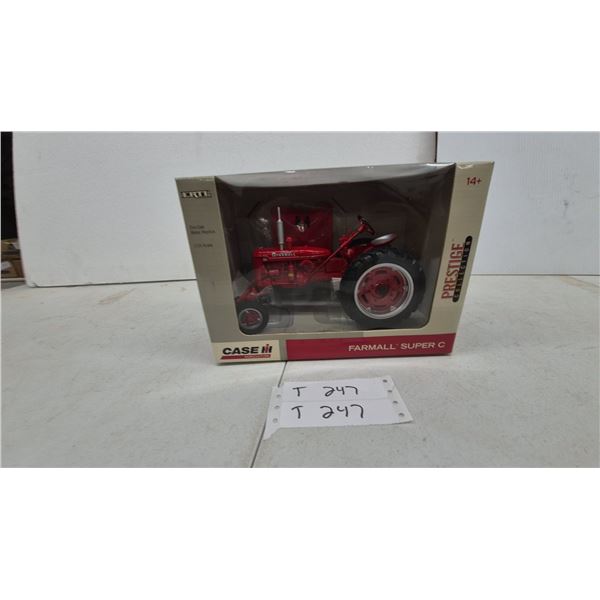Ertl Prestige Collection Case IH Farmall Super C Die-Cast Tractor Replica