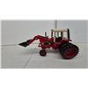 Image 5 : International Harvester 1586. Die-Cast Toy Tractor with Front-End Loader and Dual Rear Wheels