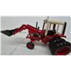 Image 6 : International Harvester 1586. Die-Cast Toy Tractor with Front-End Loader and Dual Rear Wheels