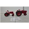 Image 1 : Farmall H and Farmall Cub Die-Cast Toy Tractors