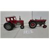 Image 1 : Massey Ferguson 1155 Die-Cast Toy Tractor with Cab and Massey Ferguson 1100 Diesel Tractor