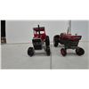 Image 4 : Massey Ferguson 1155 Die-Cast Toy Tractor with Cab and Massey Ferguson 1100 Diesel Tractor