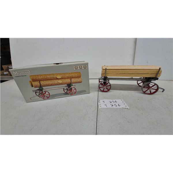 Mamod Lumber Wagon and Box, with Wood Planks