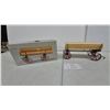Image 1 : Mamod Lumber Wagon and Box, with Wood Planks