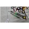 Image 7 : Assorted Die-Cast Tractor and Implement Parts: Wheels, Axles, Grills, Linkages, Mufflers