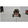 Image 3 : Ertl Case 970 Die-Cast Toy Tractor with Orange Wagon and Disc Plow Implement