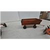 Image 6 : Ertl Case 970 Die-Cast Toy Tractor with Orange Wagon and Disc Plow Implement