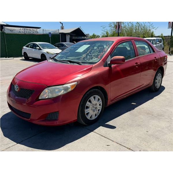 TOYT COROLLA  2009 APP-DUP-T DON SMOG