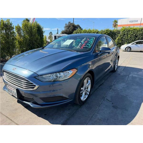 FORD FUSION 2018 T-SMOG -2 DAYS