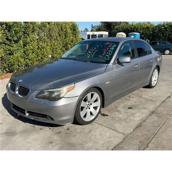 BMW  530I 2006 SALV T/DONATION