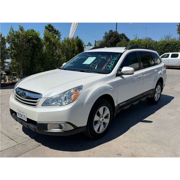 SUBA OUTBACK 2012 T-DON - SMOG