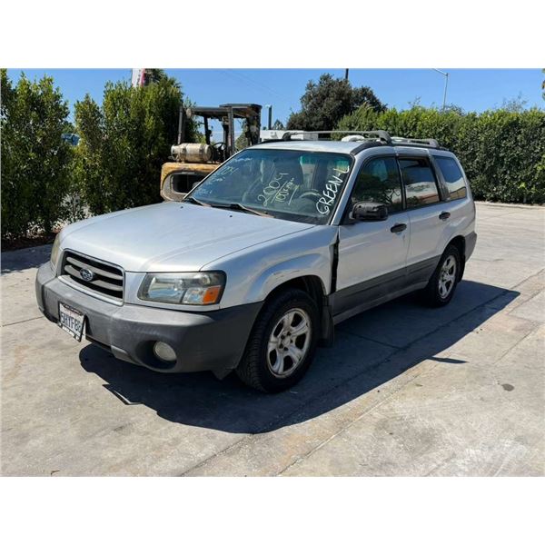 SUBA FORESTER 2004 APP/DUP-T/EXP-ONLY DON