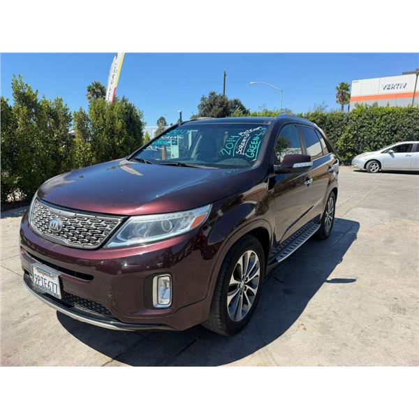 KIA SORENTO 2014 T-REPO 2 DAYS