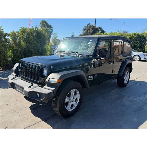 JEEP  WRANGLER 2018 O/S-WAIT/TITLE