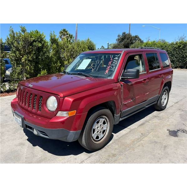 JEEP  PATRIOT  2013 T-SMOG -2 DAYS
