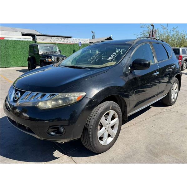 NISS MURANO 2009 O/S SALV-DON