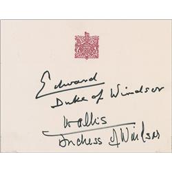 Duke and Duchess of Windsor