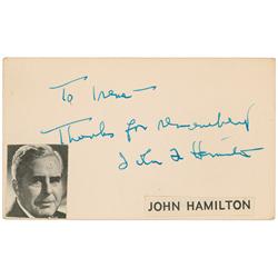 Superman: John Hamilton