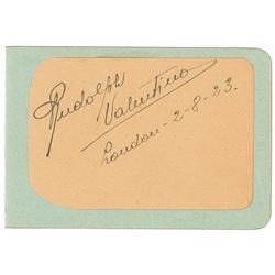 Rudolph Valentino