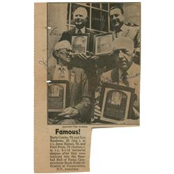 Baseball Hall of Famers