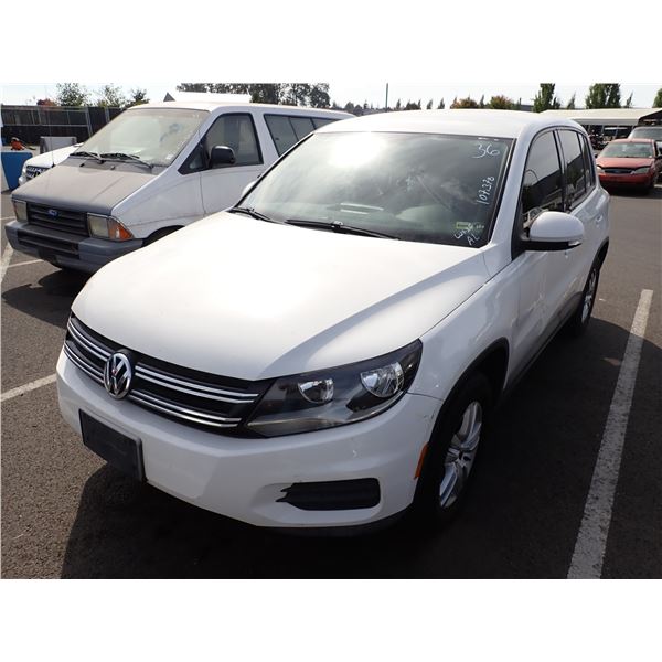 2013 Volkswagen Tiguan RUNS WITH MECHANICAL PROBLEMS