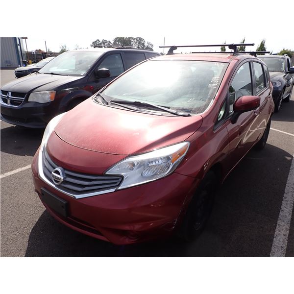 2016 Nissan Versa RUNS WITH MECHANICAL PROBLEMS