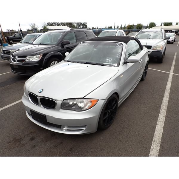 2008 BMW 128i RUNS WITH MECHANICAL PROBLEMS