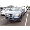 Image 1 : 2008 Honda Pilot RUNS WITH MECHANICAL PROBLEMS
