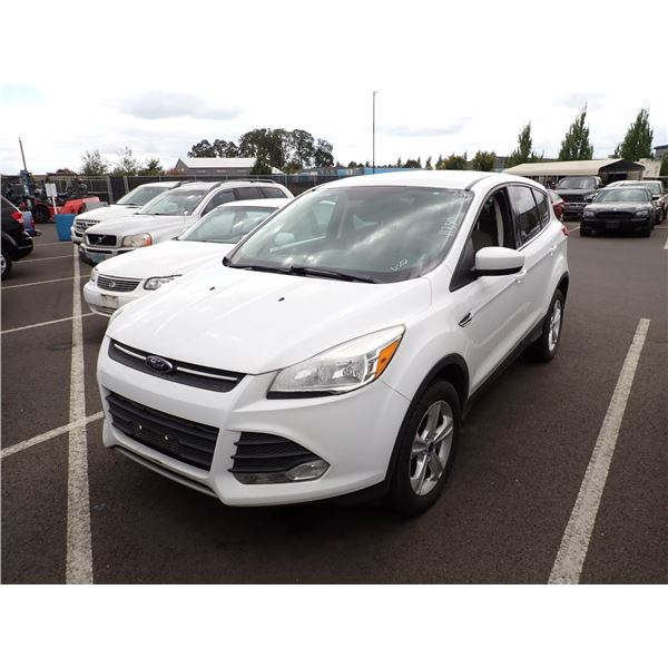 2016 Ford Escape RUNS WITH MECHANICAL PROBLEMS