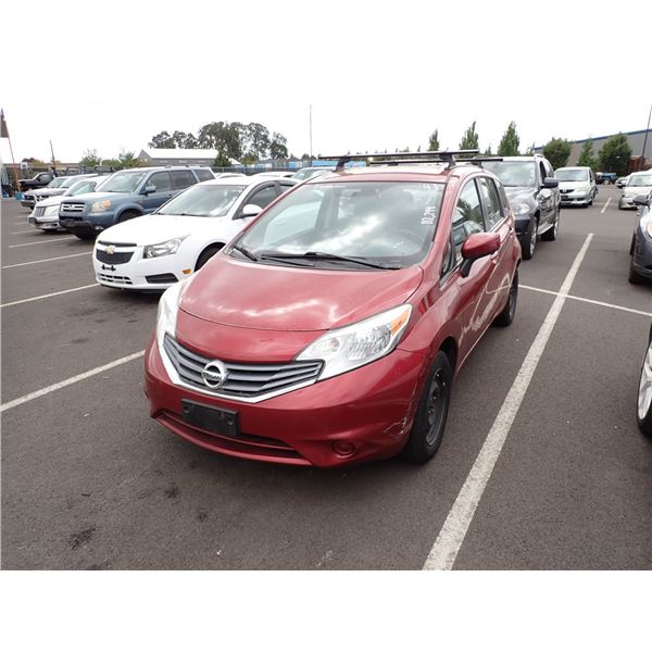 2016 Nissan Versa RUNS WITH MECHANICAL PROBLEMS