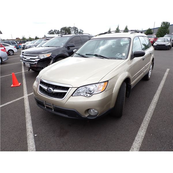 2008 Subaru Outback RUNS WITH MECHANICAL PROBLEMS